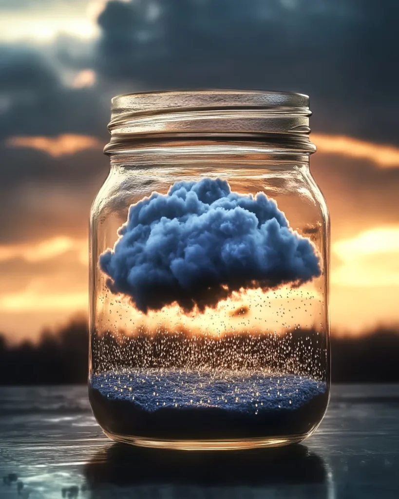 Rainy Cloud in a Jar: Create Your Own Rain Science!