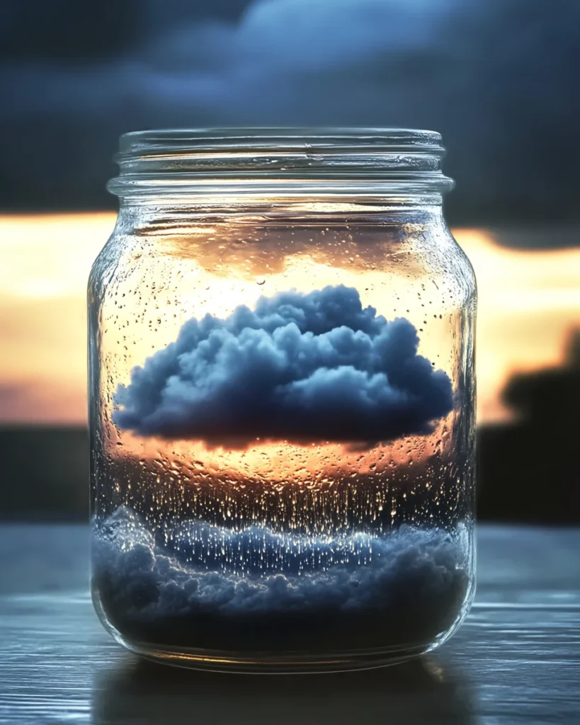 Rainy Cloud in a Jar: Create Your Own Rain Science!