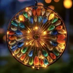 DIY Firework Suncatcher