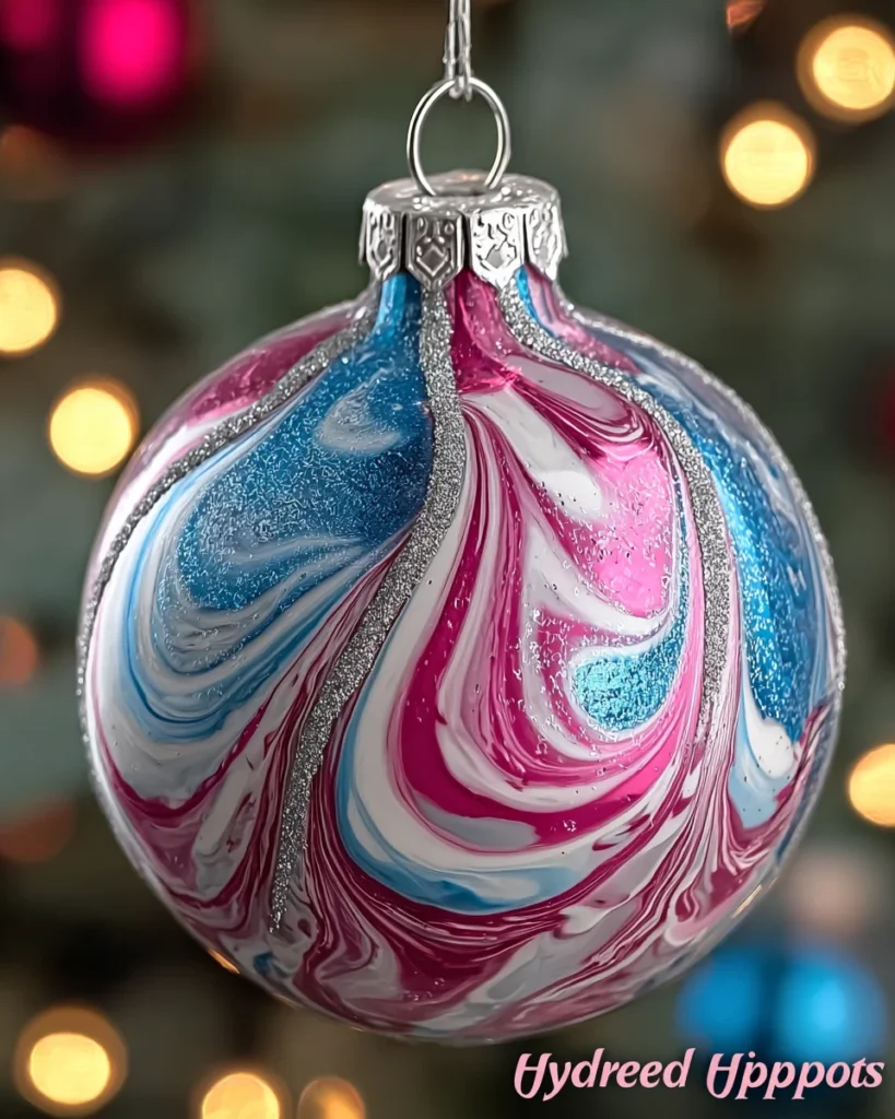Hydro Dipped Ornaments