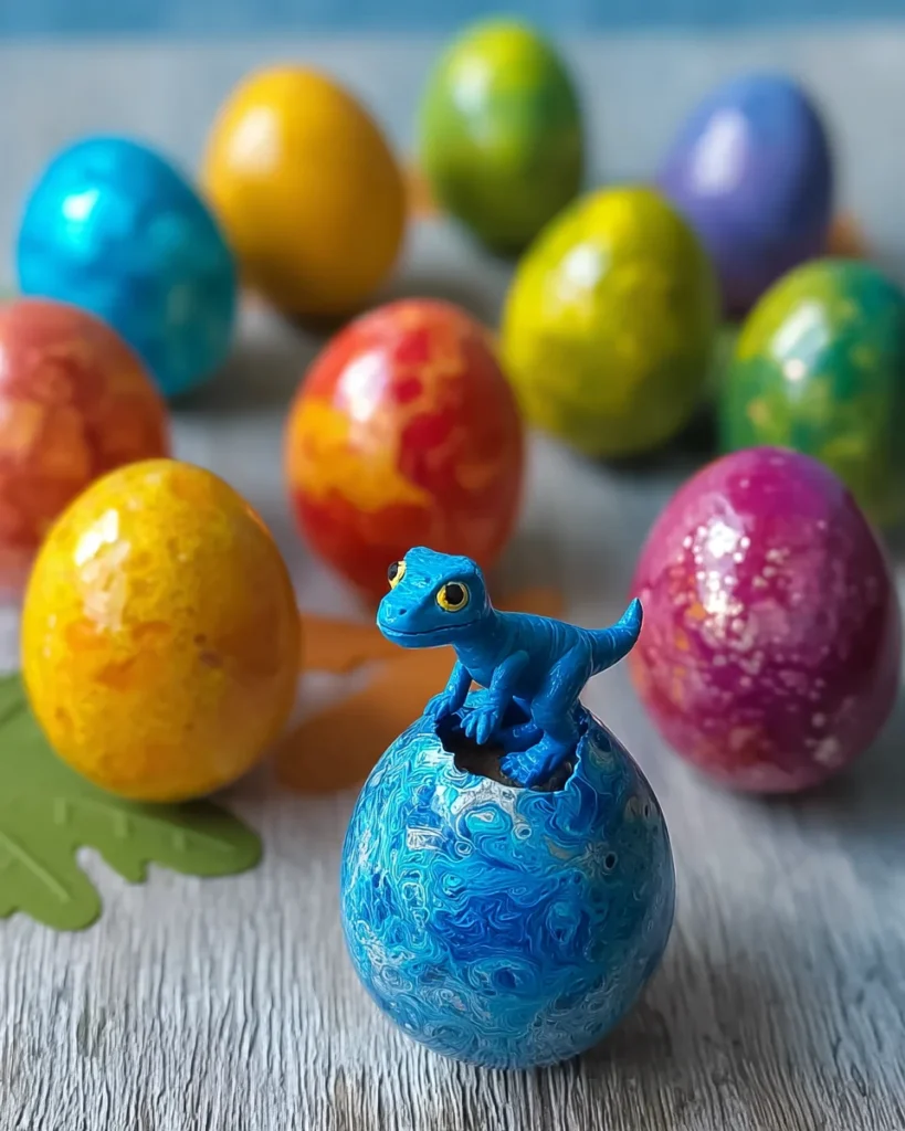 Fizzing Hatching Dino Eggs