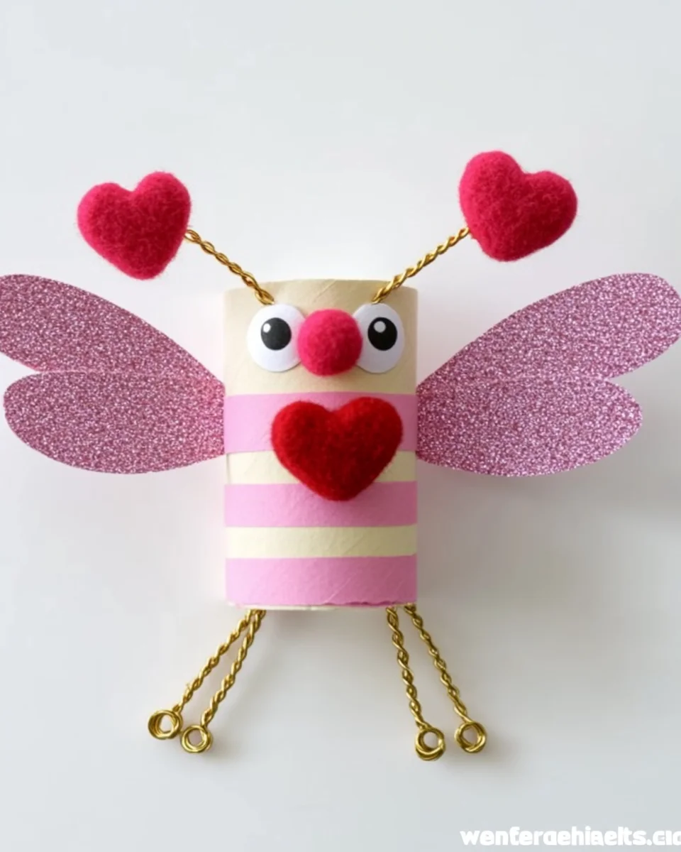 Easy Toilet Roll Love Bugs for Preschoolers: Craft Fun!