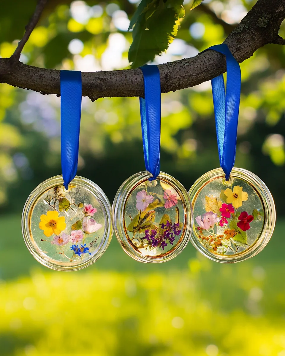 DIY Garden Suncatcher Wind Chime