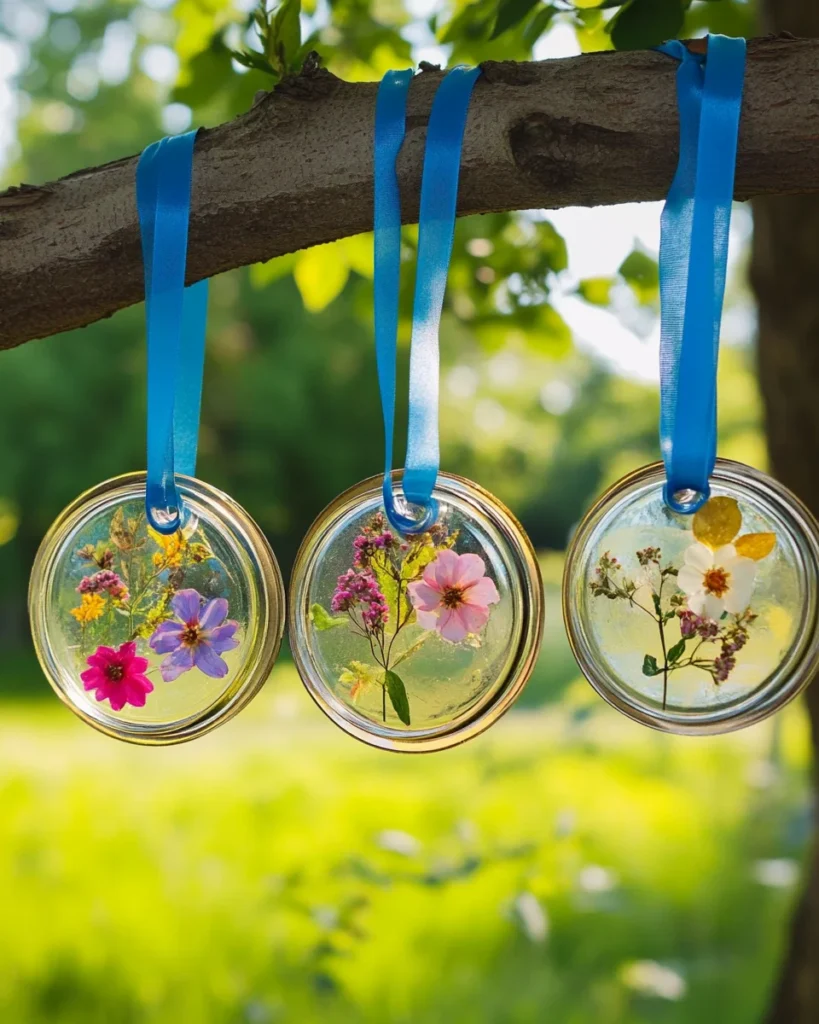 DIY Garden Suncatcher Wind Chime