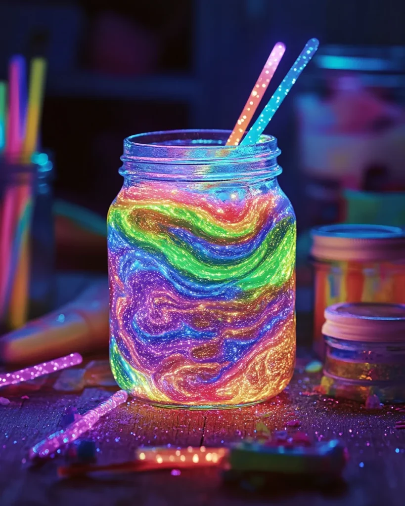 Glow Stick Mason Jar: Illuminate Your Night Creatively!