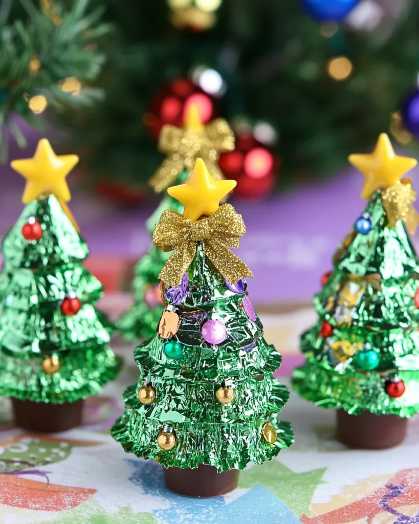 Candy Christmas Tree Treats