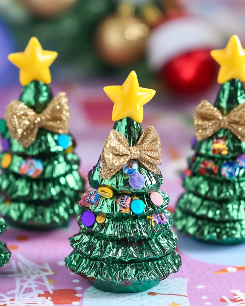 Candy Christmas Tree Treats