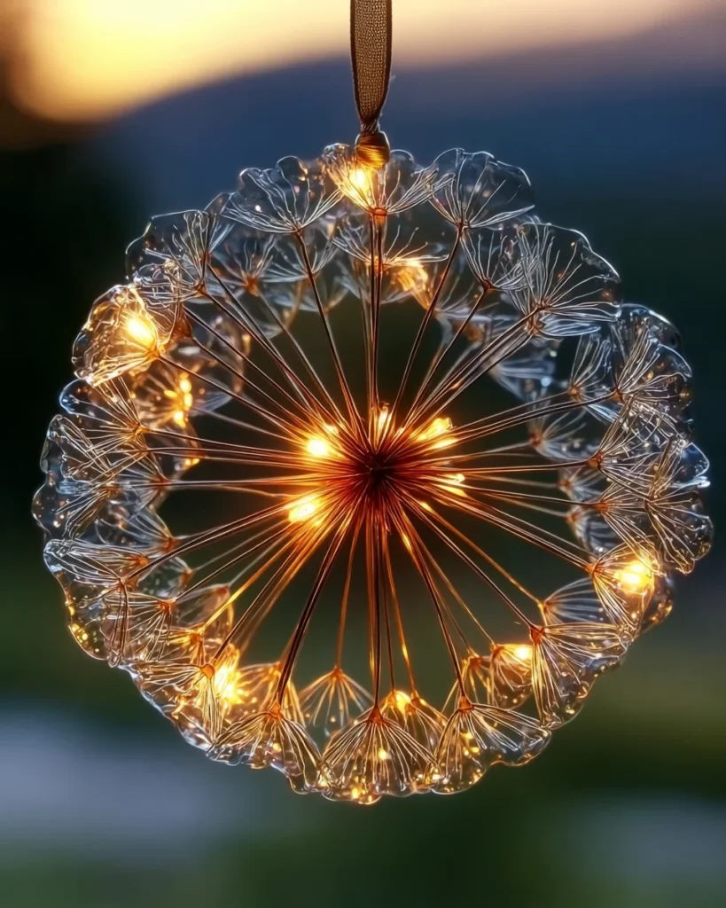 DIY Firework Suncatcher