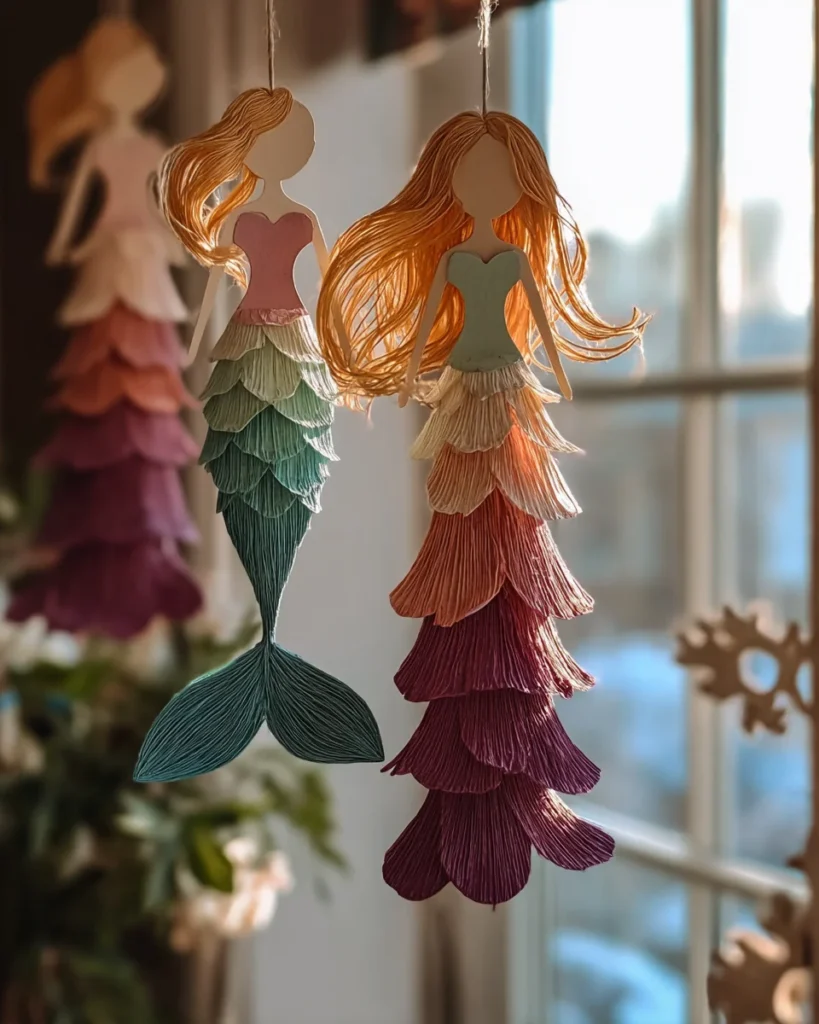 Egg Carton Mermaid DIY Craft