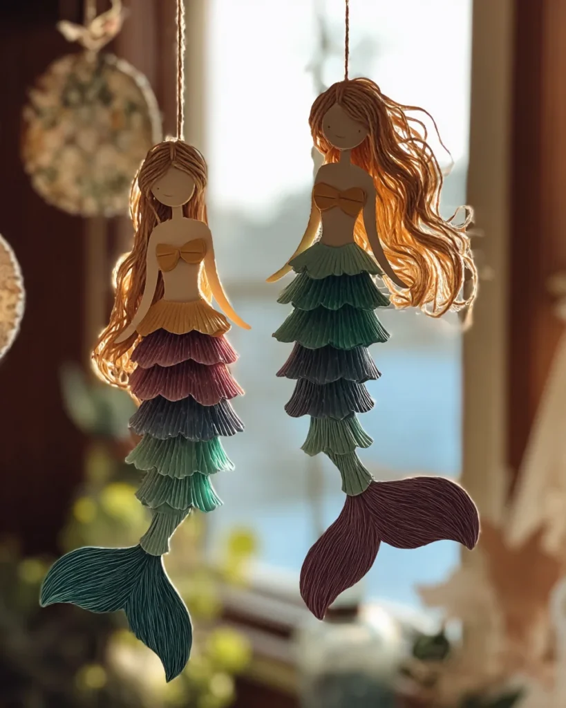 Egg Carton Mermaid DIY Craft