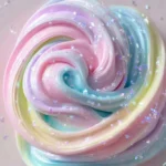 Rainbow Unicorn Fluffy Slime