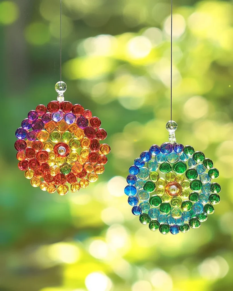 Melted Bead Suncatchers