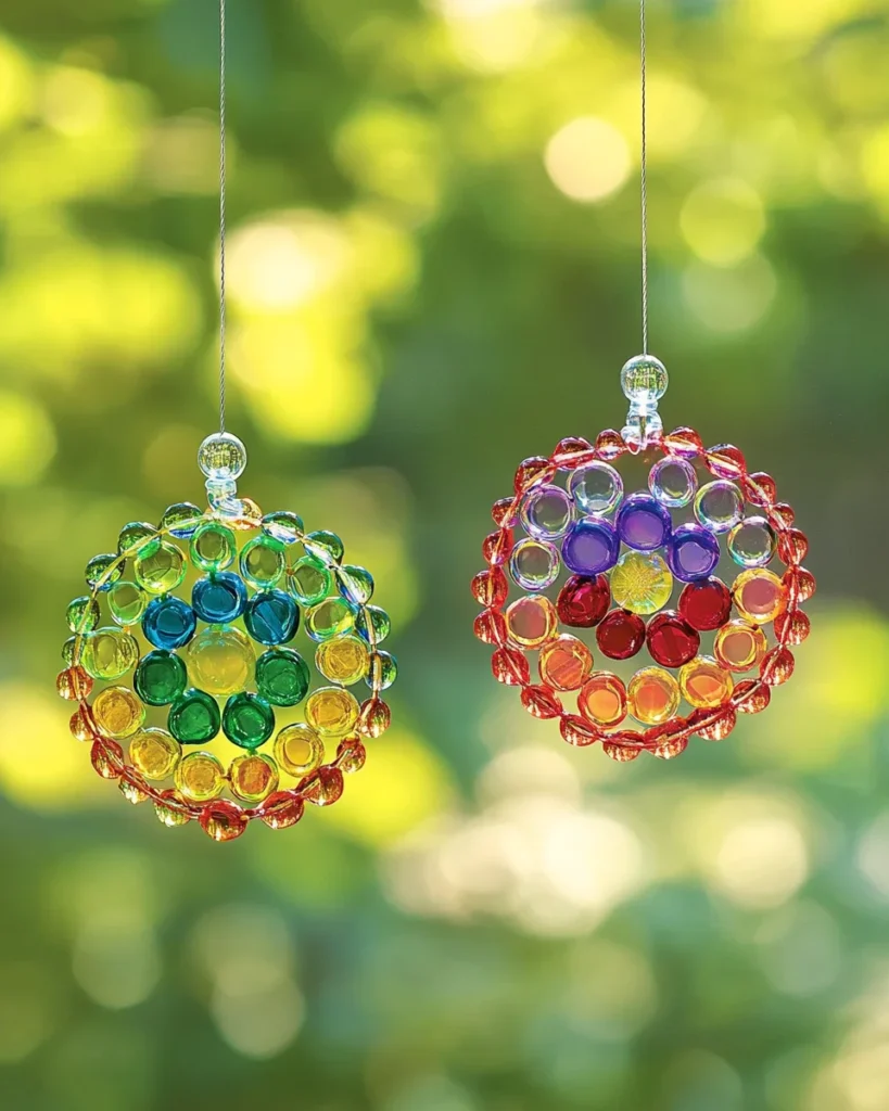 Melted Bead Suncatchers
