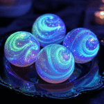 Glow in the Dark Swirl Bounce Balls