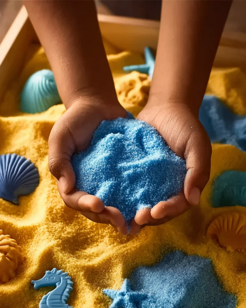 Basic Kinetic Sand: Make Your Own Fun and Mess-Free!