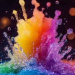 Rainbow Sugar Explosions