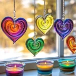 DIY Melted Bead Suncatchers: