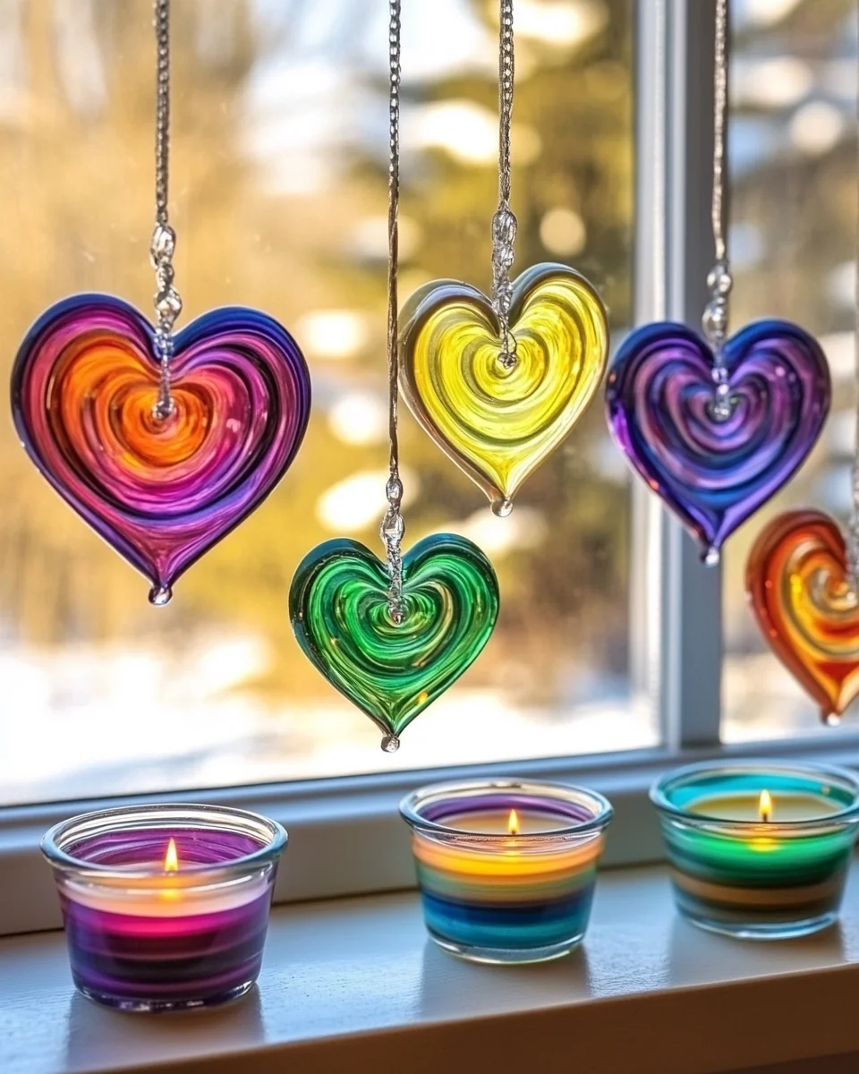 DIY Melted Bead Suncatchers: