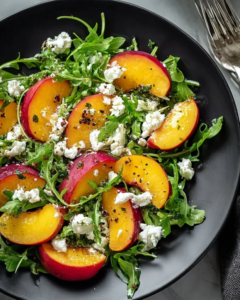 Simple Peach Feta Salad: A Refreshing Summer Delight! 7 Simple Peach Feta Salad