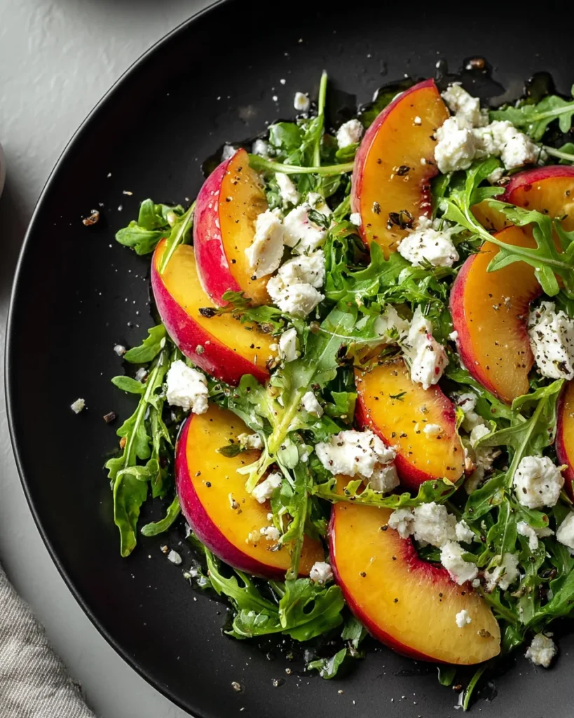 Simple Peach Feta Salad: A Refreshing Summer Delight! 8 Simple Peach Feta Salad