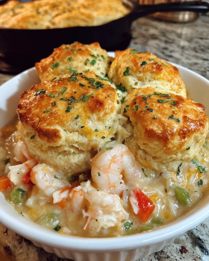 Cheddar Bay Biscuit Pie