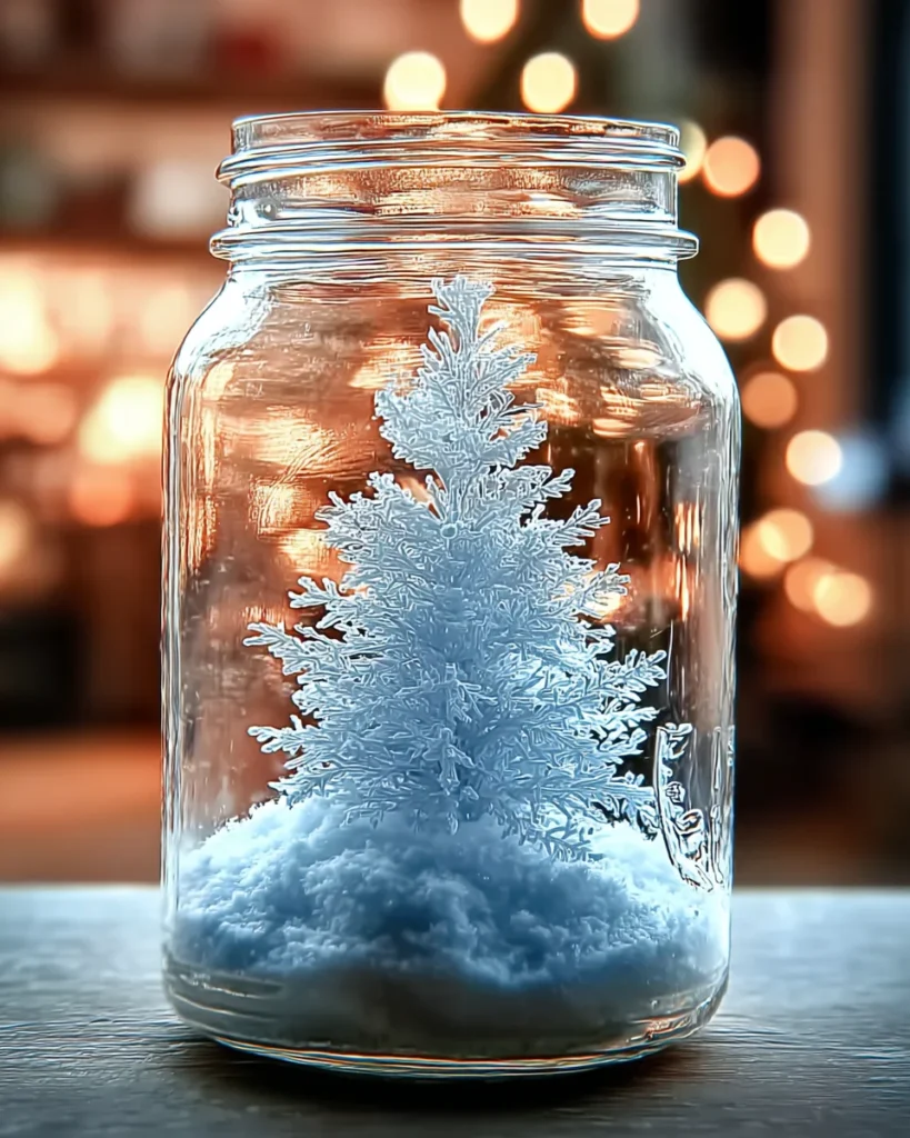 Snowstorm in a Jar: Create a Magical Winter World! 8 Snowstorm in a Jar