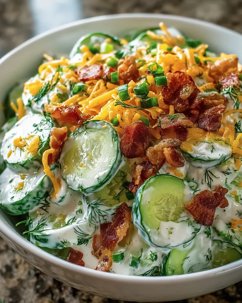 Cucumber Ranch Crack Salad