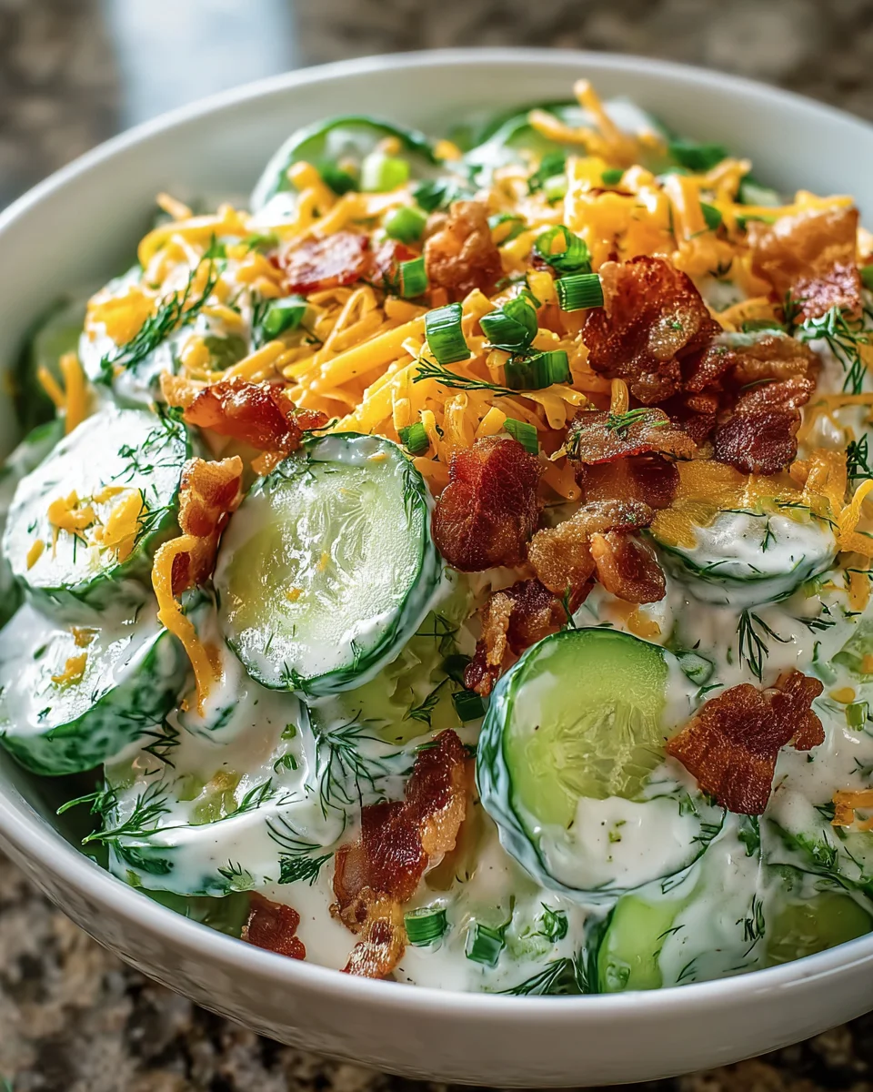 Cucumber Ranch Crack Salad