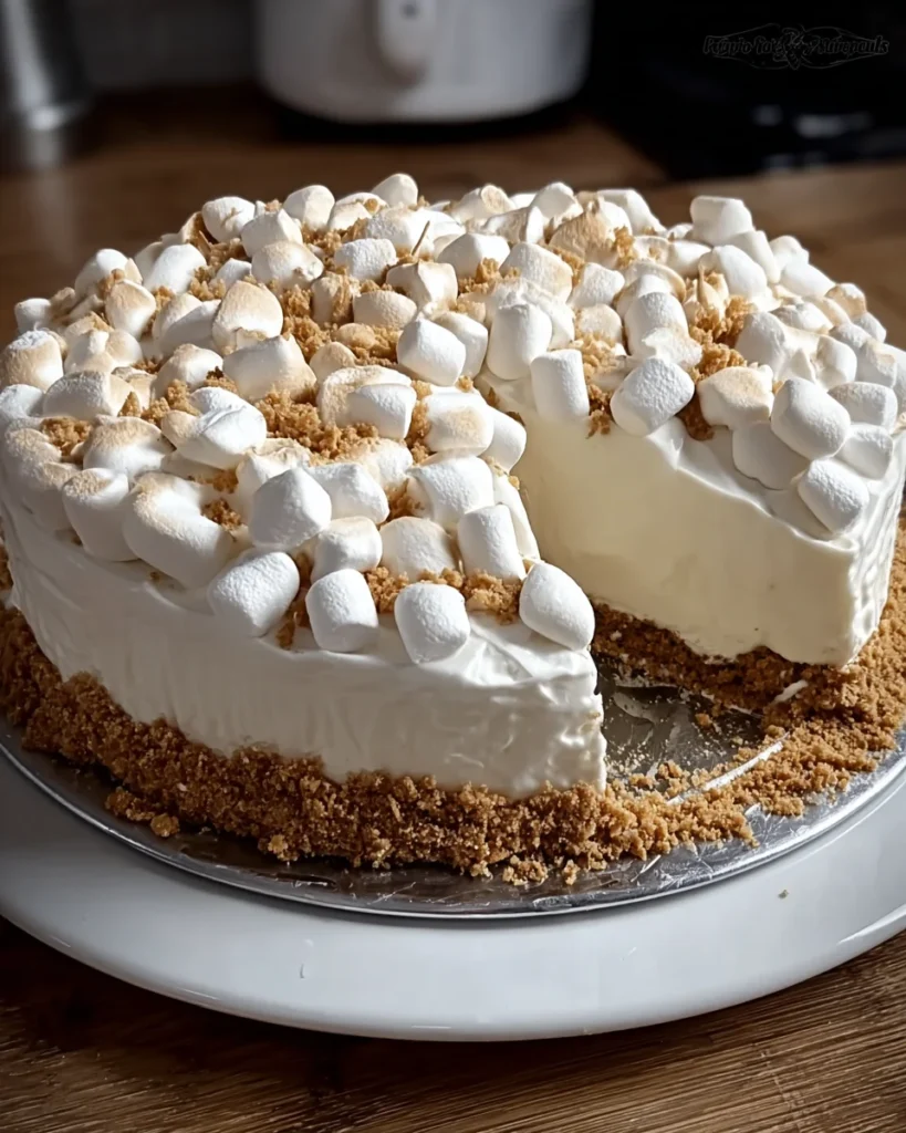 Marshmallow Whip Cheesecake