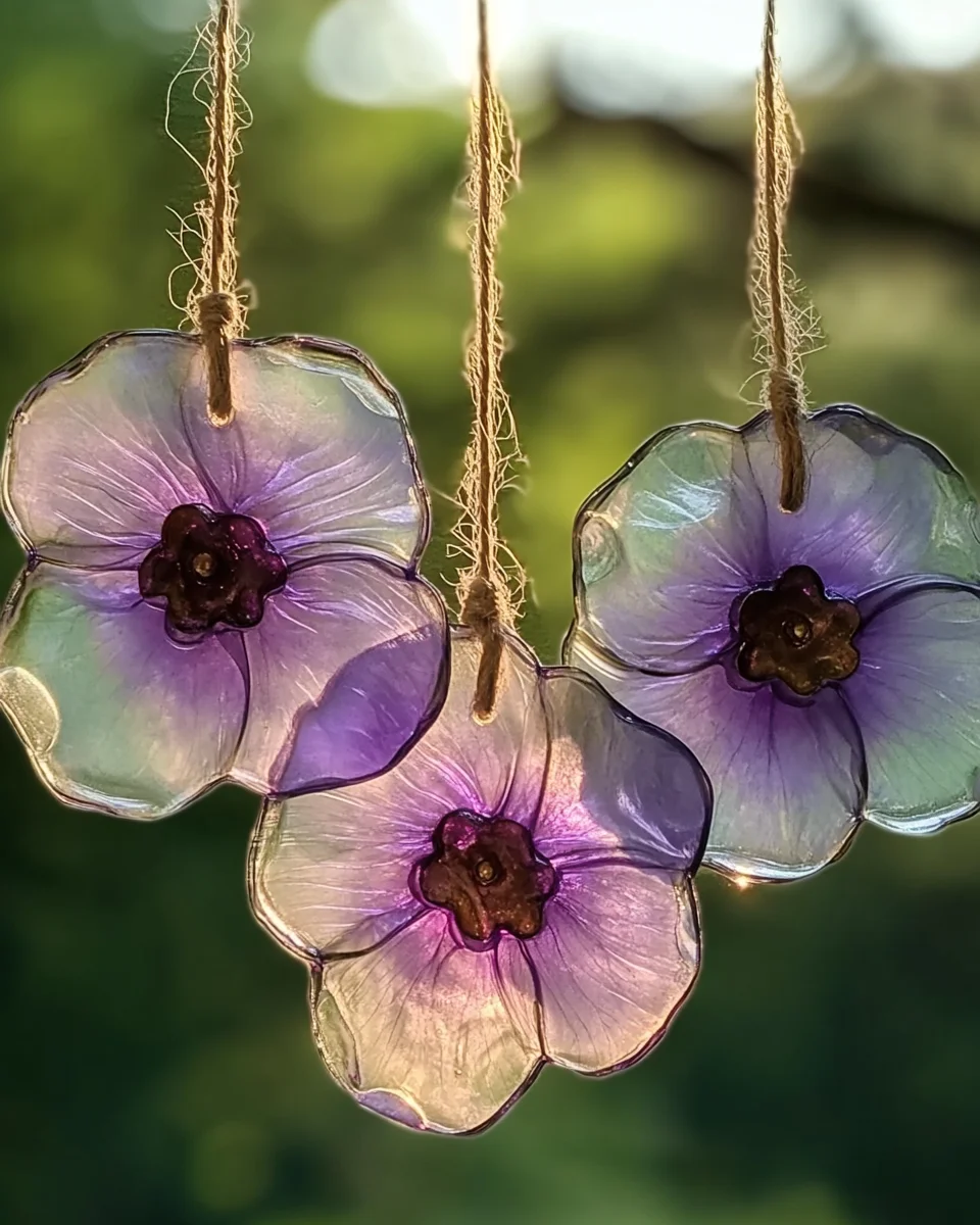 DIY Bioplastic Suncatchers