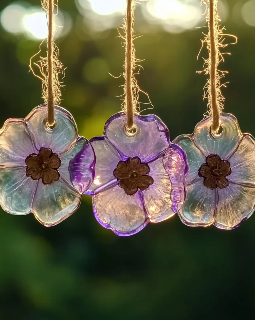 DIY Bioplastic Suncatchers