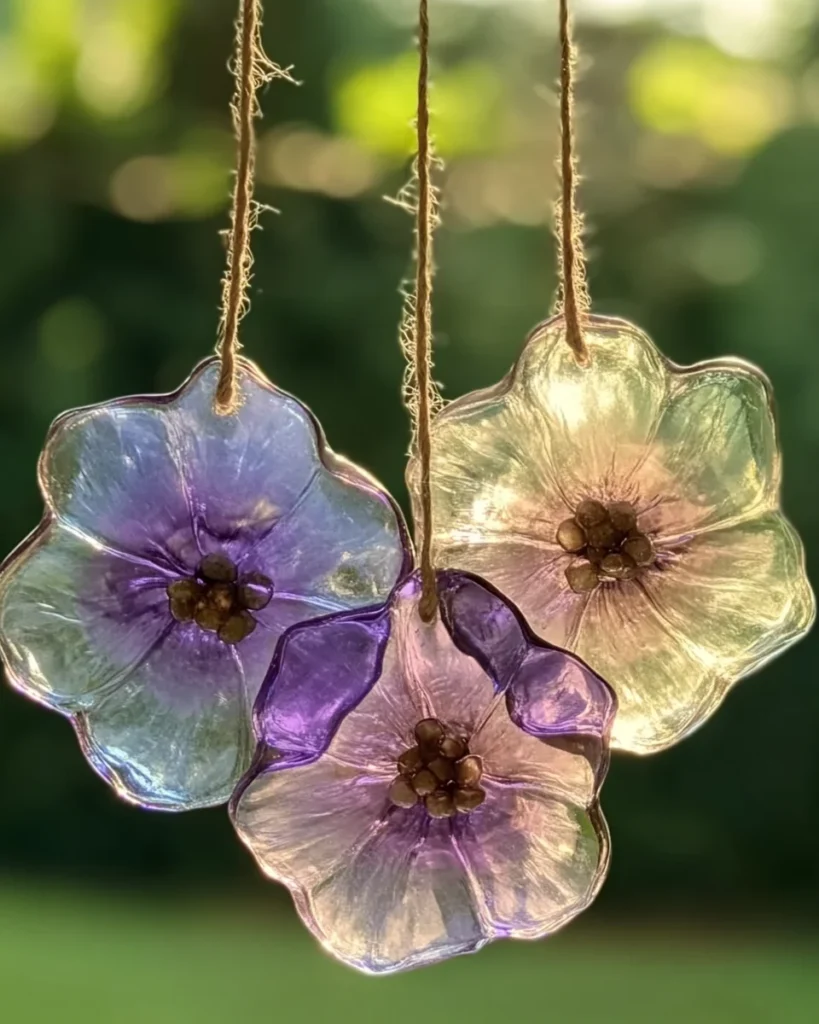 DIY Bioplastic Suncatchers