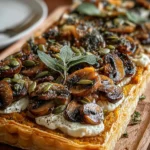 Pumpkin Sage & Mushroom Tart: A Delightful Savory Recipe