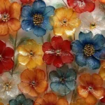 DIY Flowers Salt Painting for Kids