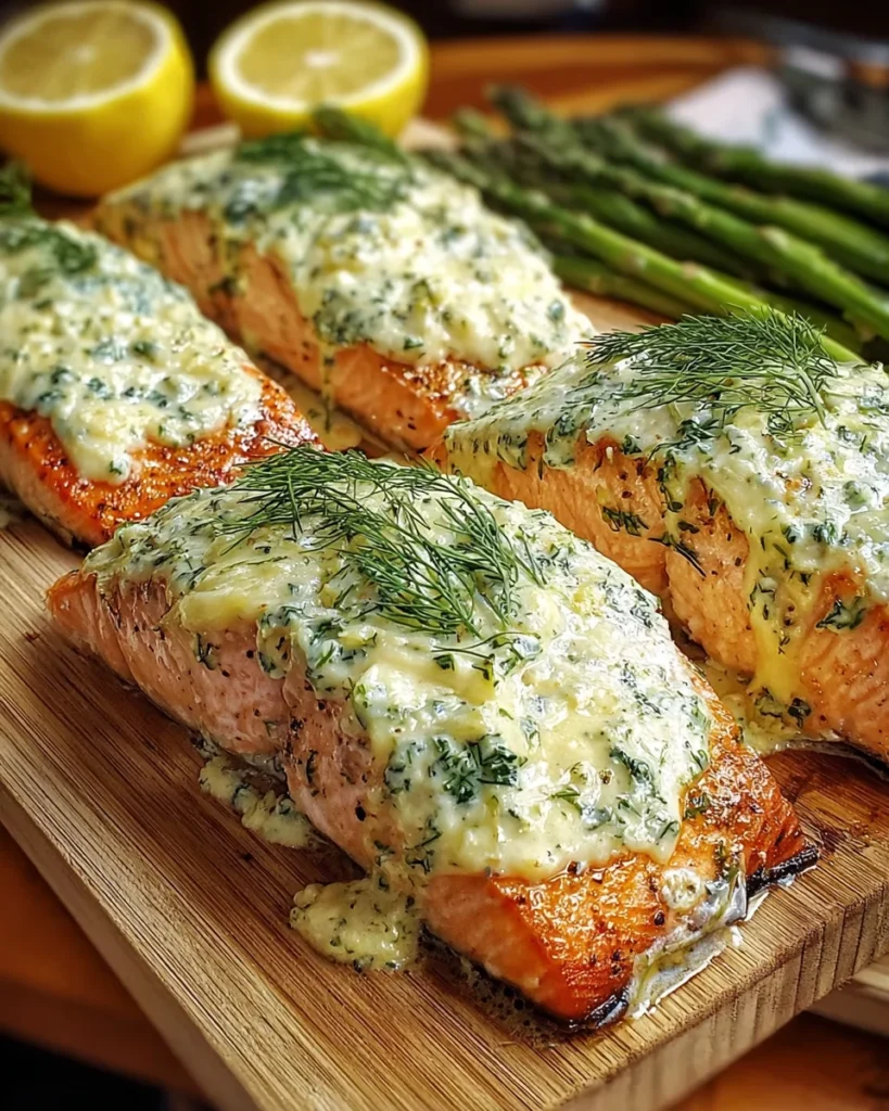 Creamy Lemon Dill Salmon