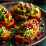 Sweet Potato Crostini with Avocado and Lime is Delicious!