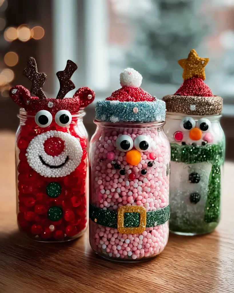 Festive Holiday Jar Crafts