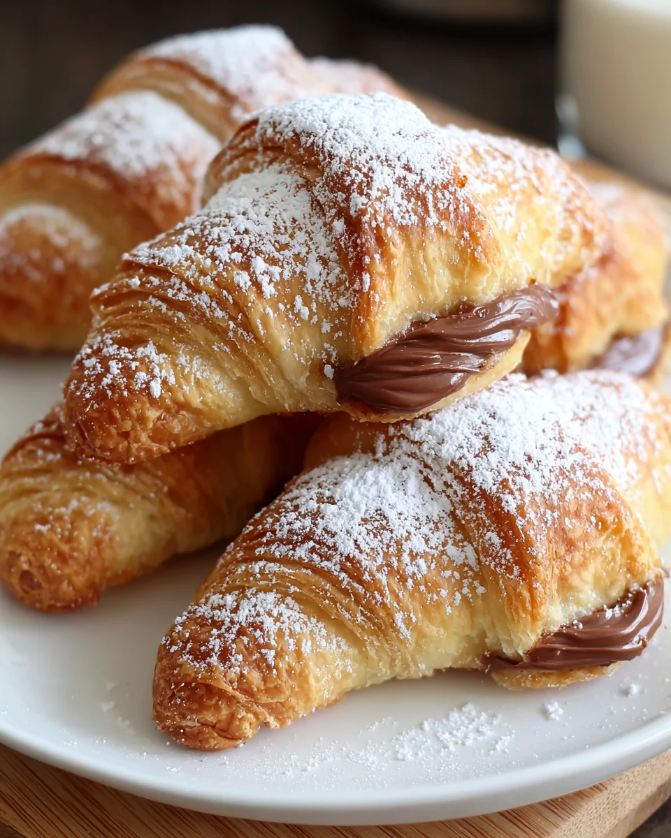 Air Fryer Nutella Crescent Rolls: Quick & Irresistible Treats!