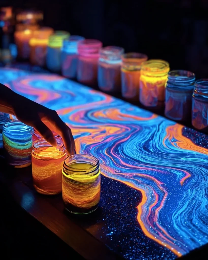 Glow in the Dark Painting Project 
