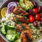 Mediterranean Chicken Bowl: A Flavorful Delight Awaits!