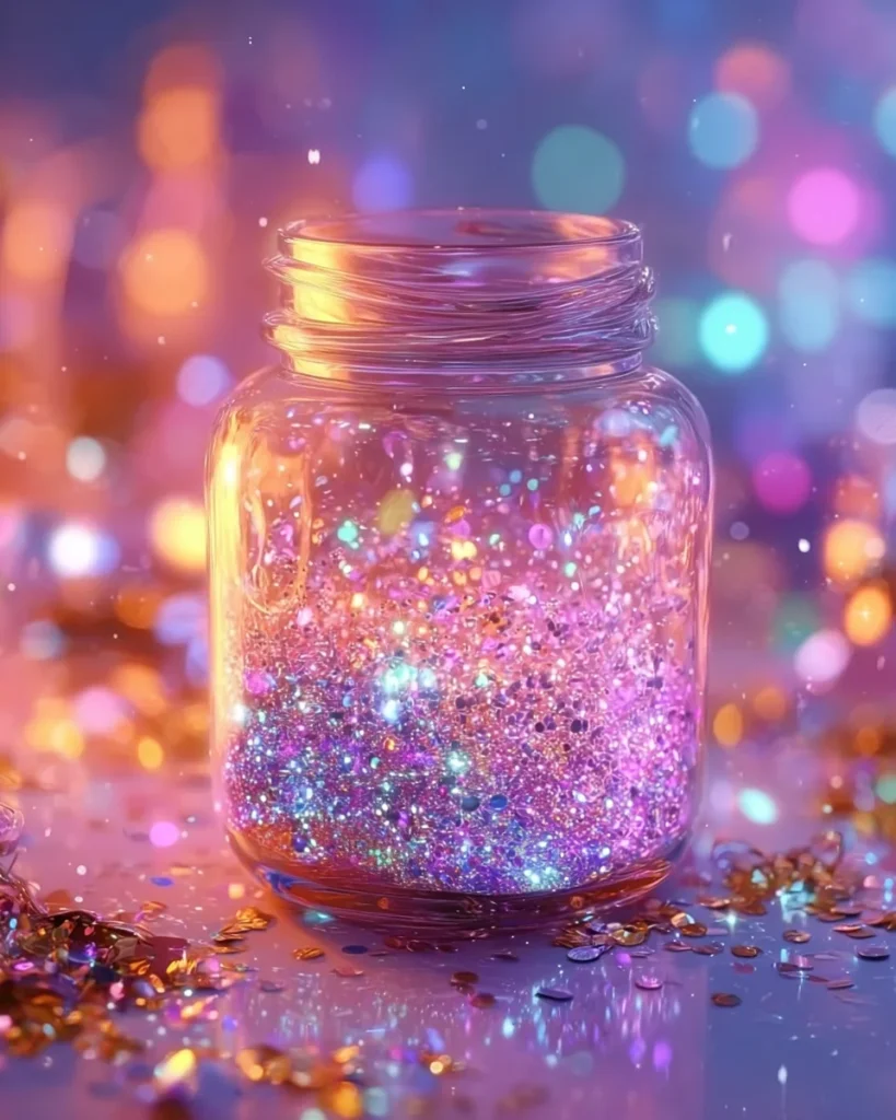 DIY Glitter Jar