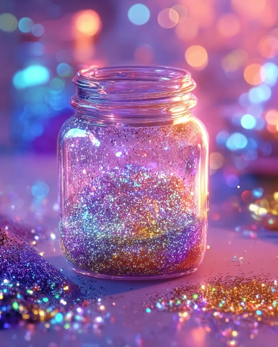 DIY Glitter Jar