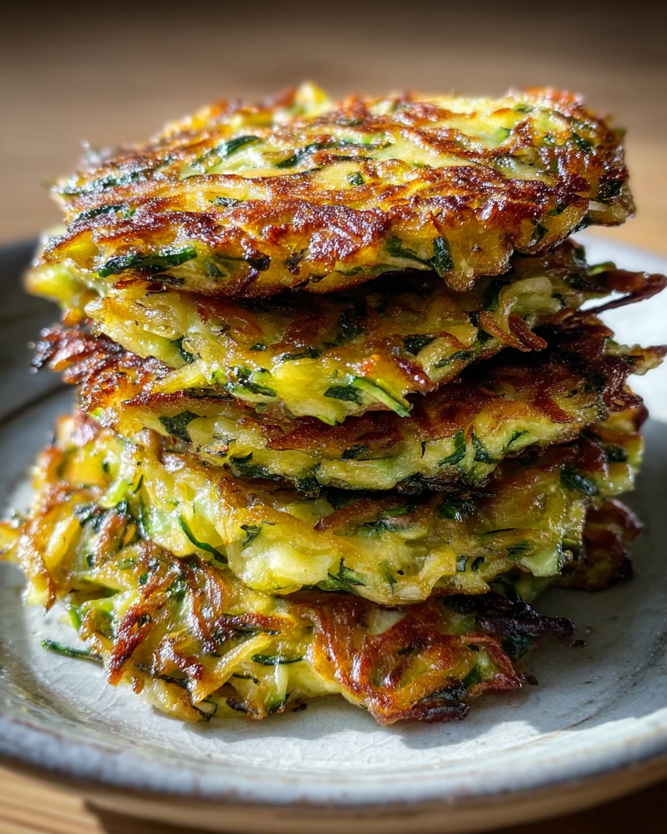 Crispy Zucchini Fritters Recipe: Discover the Secret to Perfect Snacks!