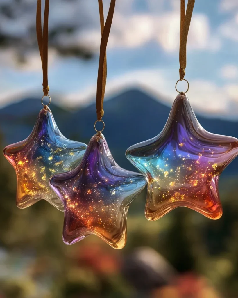 Crayon Star Sun Catchers