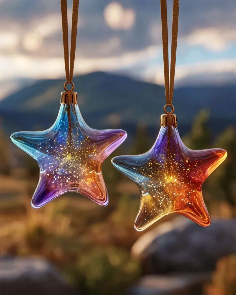 Crayon Star Sun Catchers