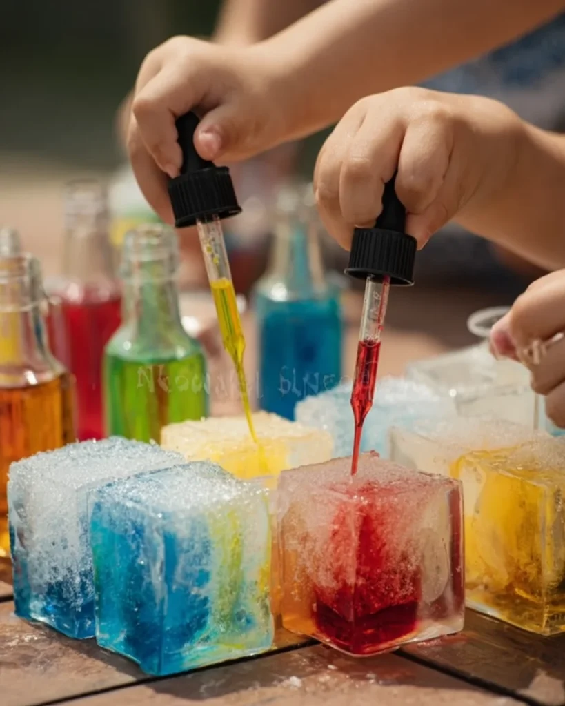 Magic Rainbow Ice: Enjoy a Colorful Science Adventure!