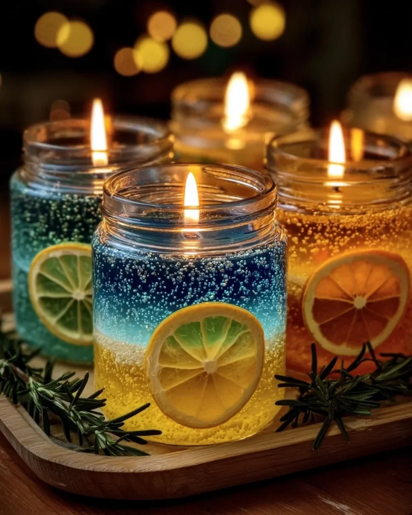 DIY Mosquito Repellent Candles