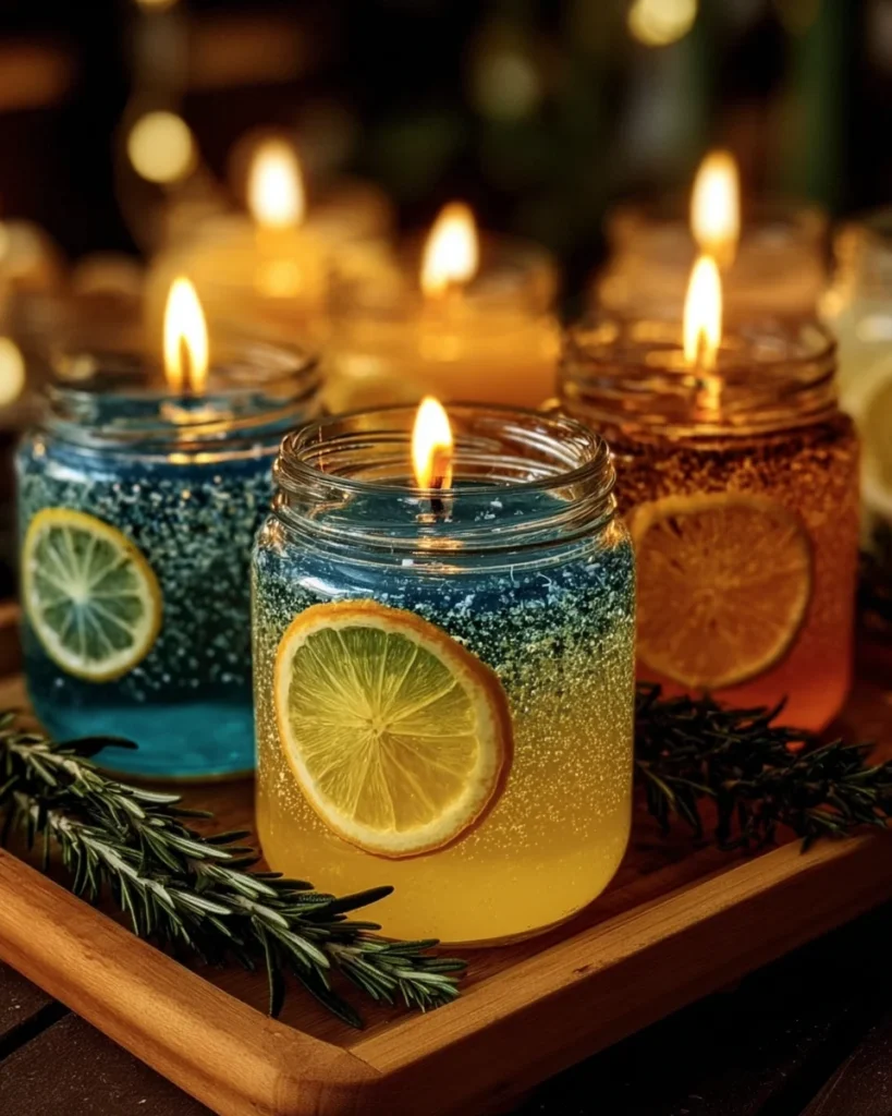 DIY Mosquito Repellent Candles