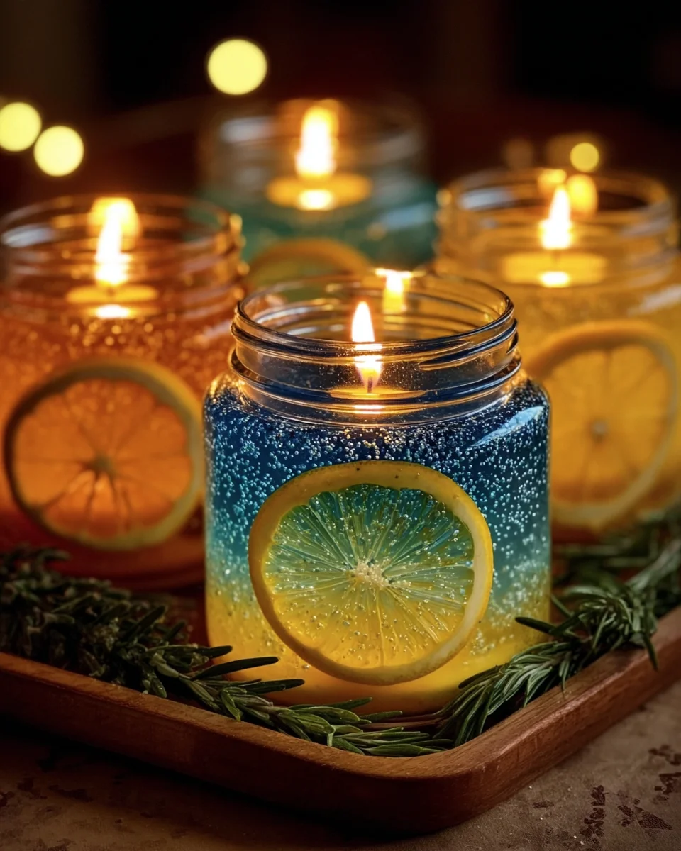 DIY Mosquito Repellent Candles