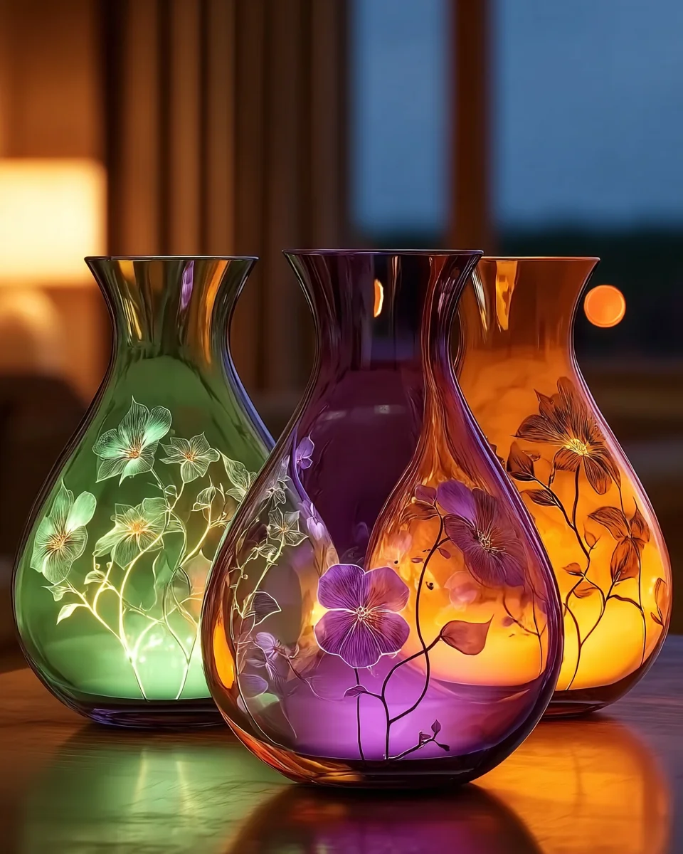 Glowing Bubble Lamps